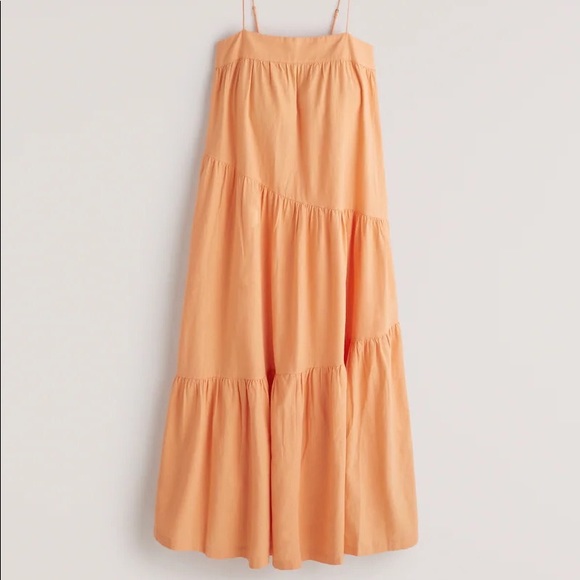 Abercrombie & Fitch Dresses & Skirts - Abercrombie & Fitch Asymmetrical Tiered Maxi Dress